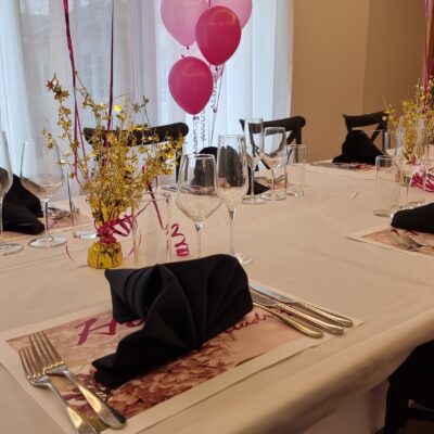 Organise your next celebration or intimate event in our private dining room